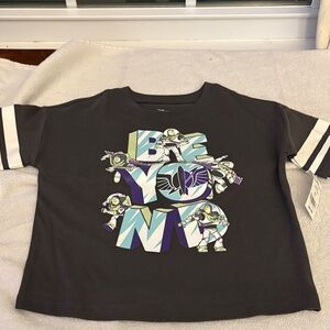 Disney Black and White Buzz Lightyear T-Shirt